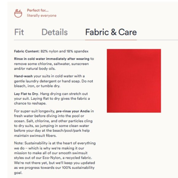 NWT Andie Swim | The Amalfi One Piece in Flat Navy (XL) - Picture 9 of 15